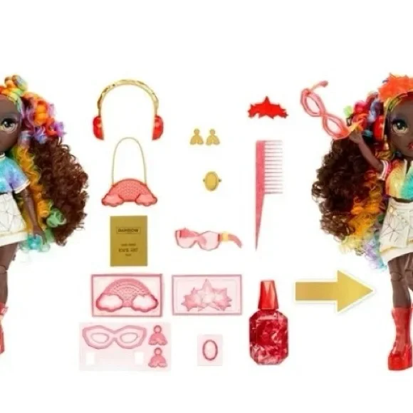 Rainbow High Creative Crystals Iris Fashion Doll with Crystal Accessory Kit - Picture 2 of 10